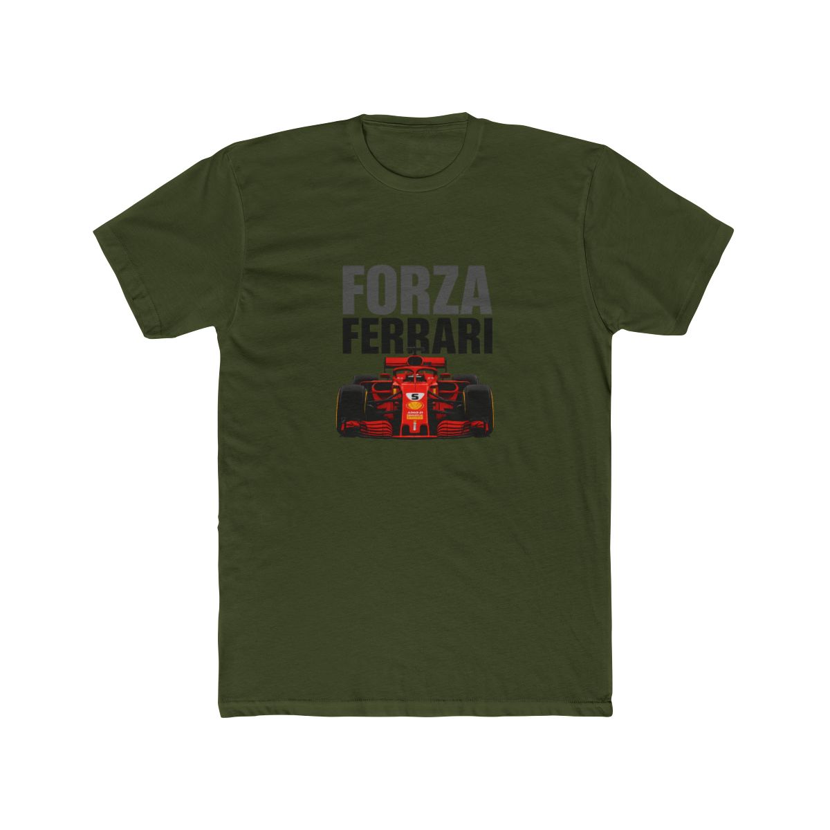 Forza Ferrari F1 Scuderia Racing T-Shirt - alternate angle 4, merchandise
