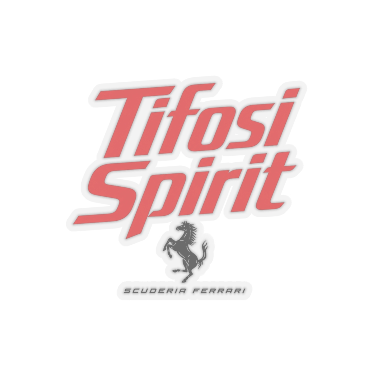 Scuderia Ferrari "Tifosi Spirit" Sticker - alternate angle 4, merchandise