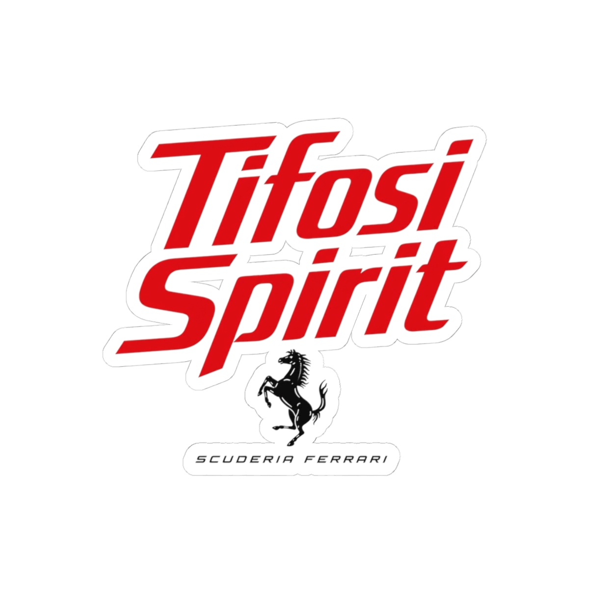 Scuderia Ferrari "Tifosi Spirit" Sticker