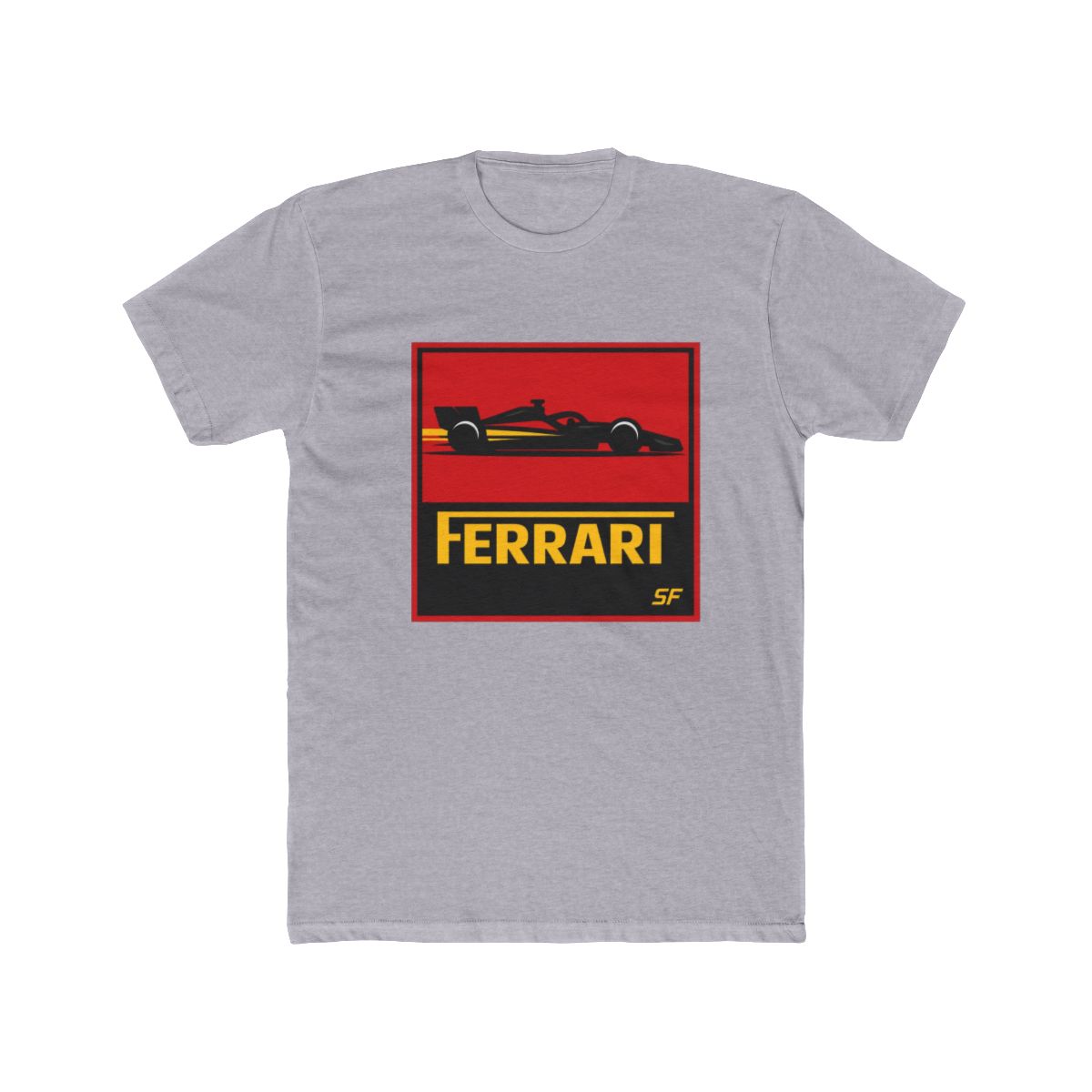 Scuderia Ferrari F1 racing team stamp - F1 T Shirt - alternate angle 3, merchandise