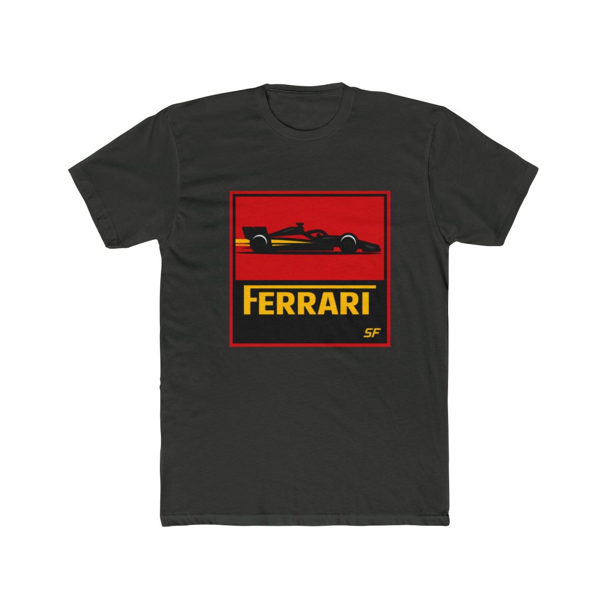 Scuderia Ferrari F1 racing team stamp - F1 T Shirt - alternate angle 5, merchandise