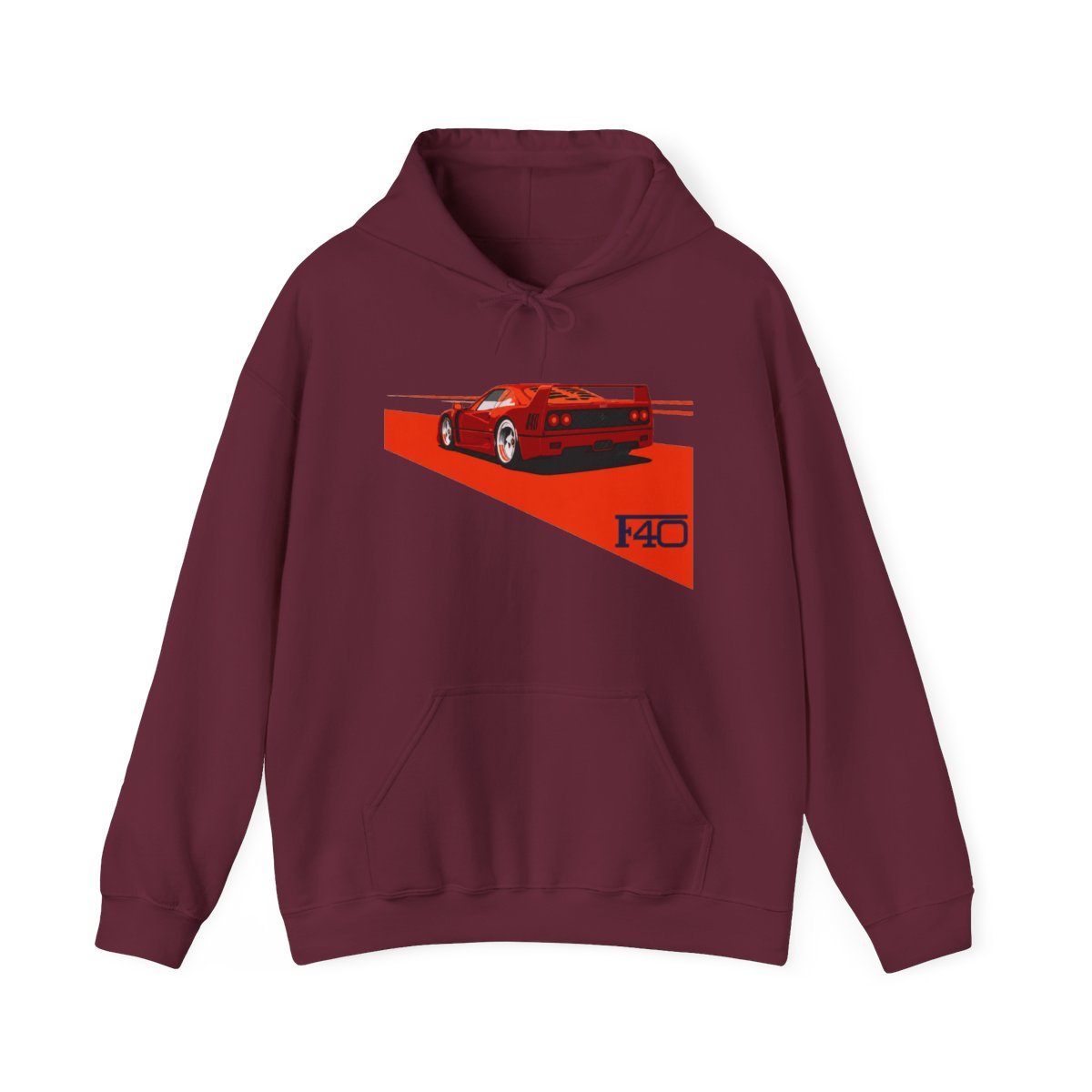f40 scuderia Hoodie | Scuderia Ferrari - alternate angle 4, merchandise