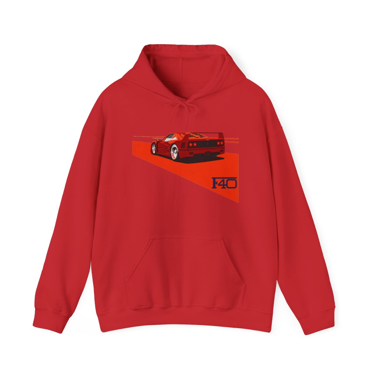 f40 scuderia Hoodie | Scuderia Ferrari - alternate angle 2, merchandise