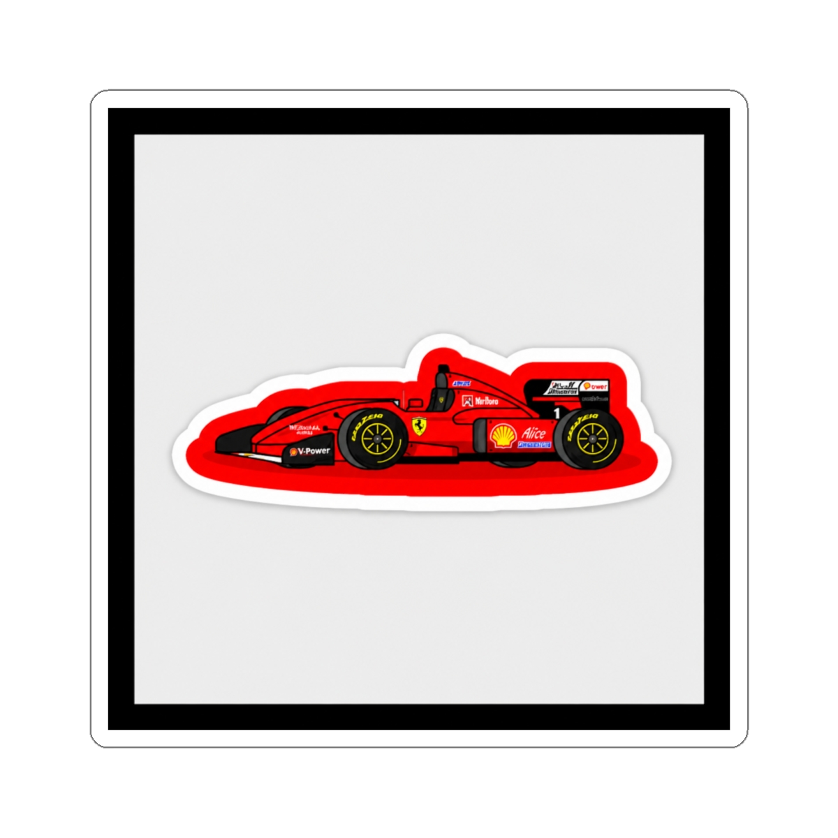 Scuderia F Formula 1 : Schumacher Sticker | Scuderia Ferrari