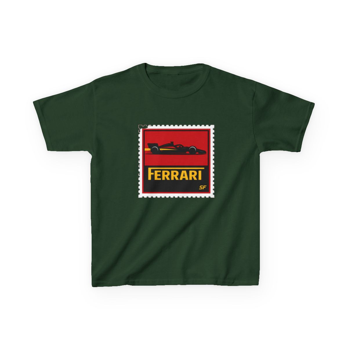 Scuderia Ferrari F1 racing team stamp - F1 Kids T-Shirt