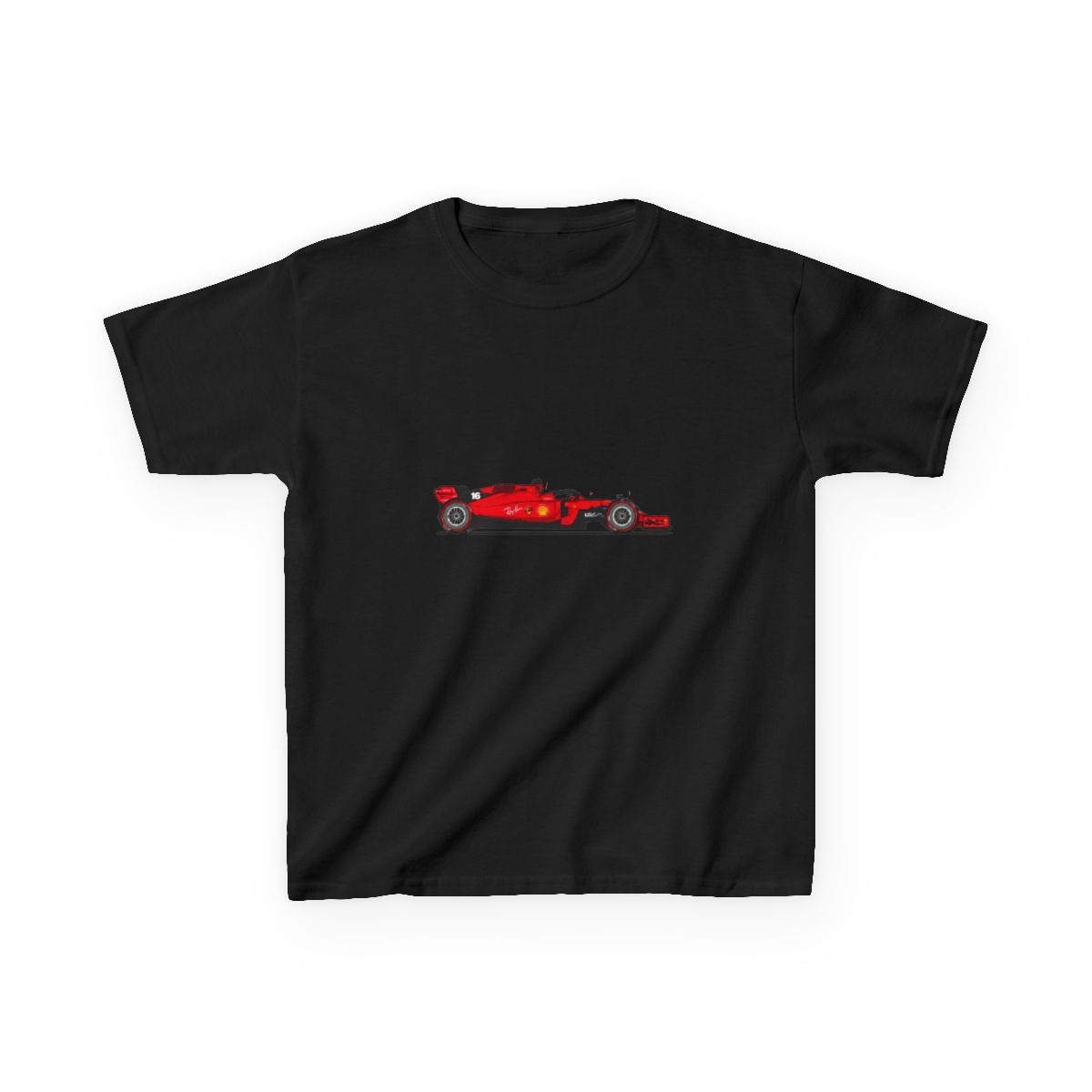 Charles Leclerc Ferrari Kids T-Shirt | Scuderia Ferrari - alternate angle 3, merchandise