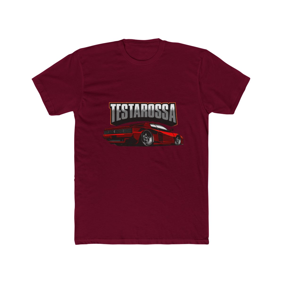 Ferrari Testarosa Red T Shirt | Scuderia Ferrari - alternate angle 2, merchandise