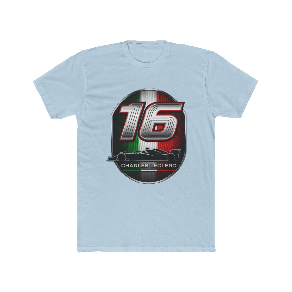 Charles Leclerc 16 Italian Emblem F1 Ferrari T Shirt | Scuderia Ferrari